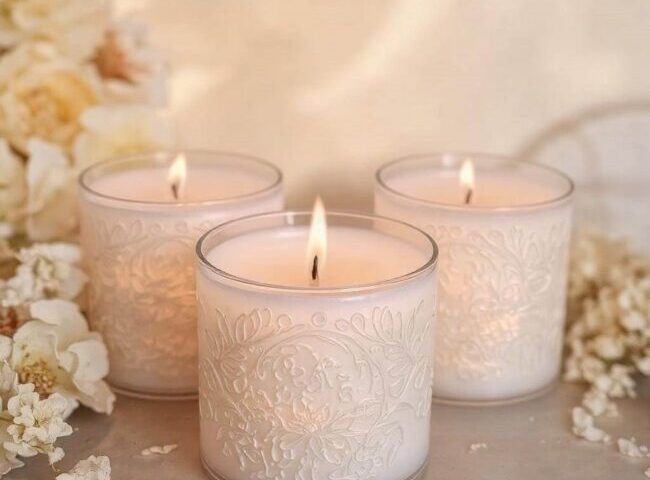 Kryształowe woski jako ozdoba i aromaterapia